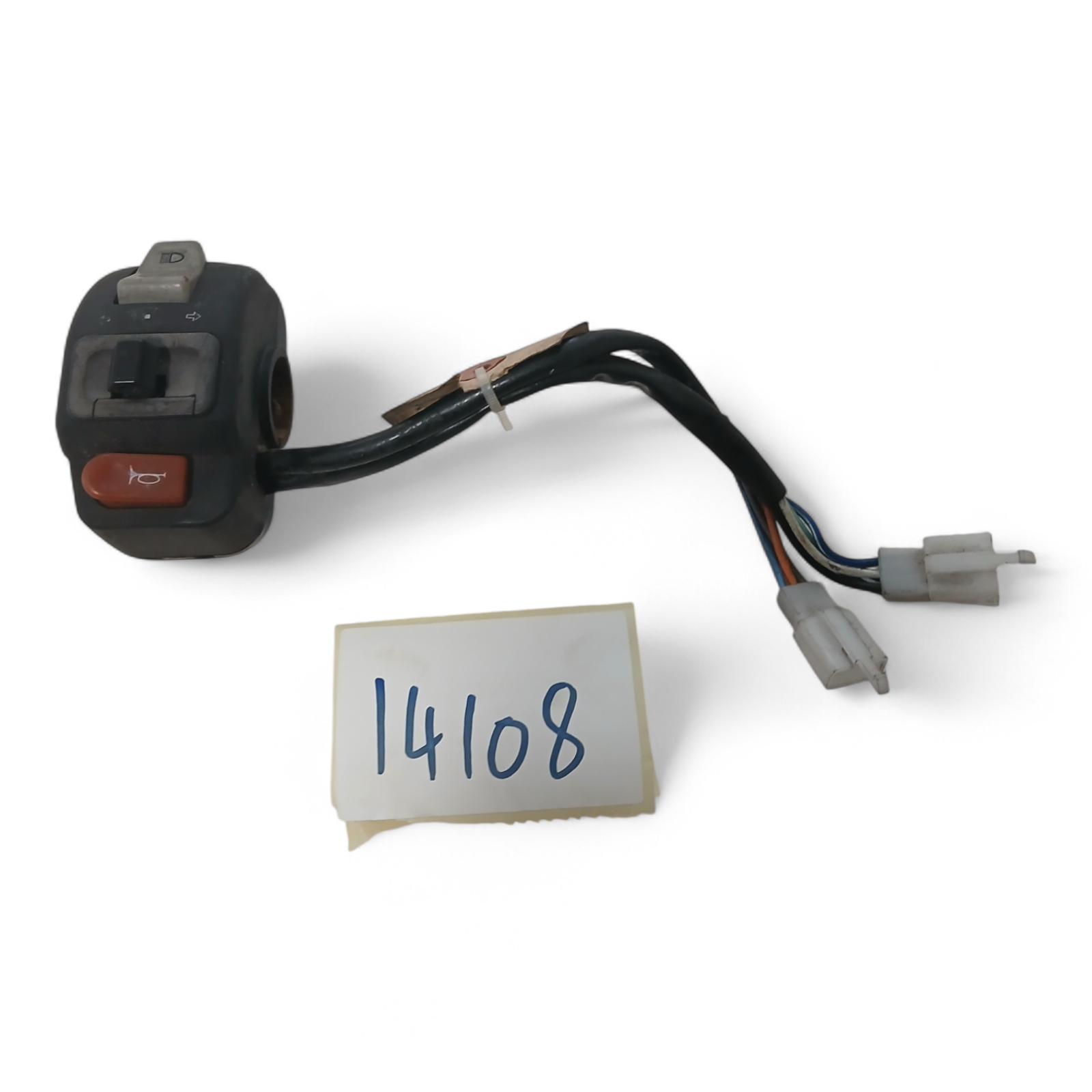 14108_2028129-Photoroom.png KYMCO Agility City 125 125 2008 Left Switchgear Handlebar Switches OEM - Image 1