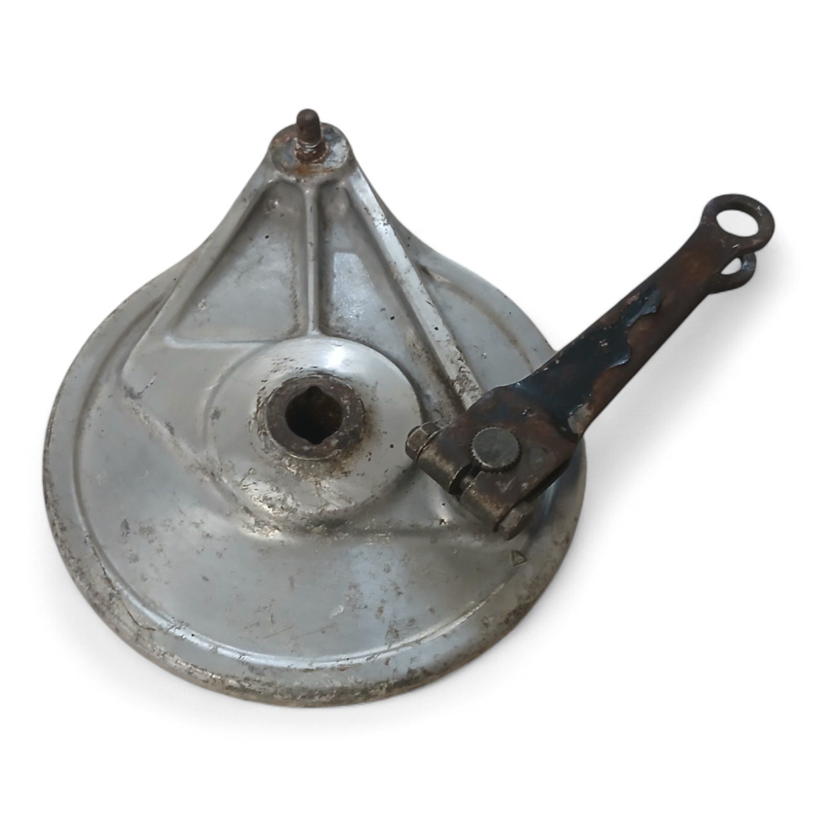 14172_2028129-Photoroom.jpg Honda CD 185 185 1978-1884 Rear Brake Plate Drum Hub OEM - Image 1