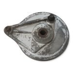 Honda CD 250 U 250 1990 Rear Brake Drum Plate with Shoes OEM - Image 2