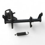 Honda CD 250 U 250 1990 Footrest Mount Bracket OEM - Image 3