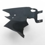 BMW K 100 LT 100 1987 Right Front Frame Cover Fairing Panel OEM 46 63 453 060 - Image 3