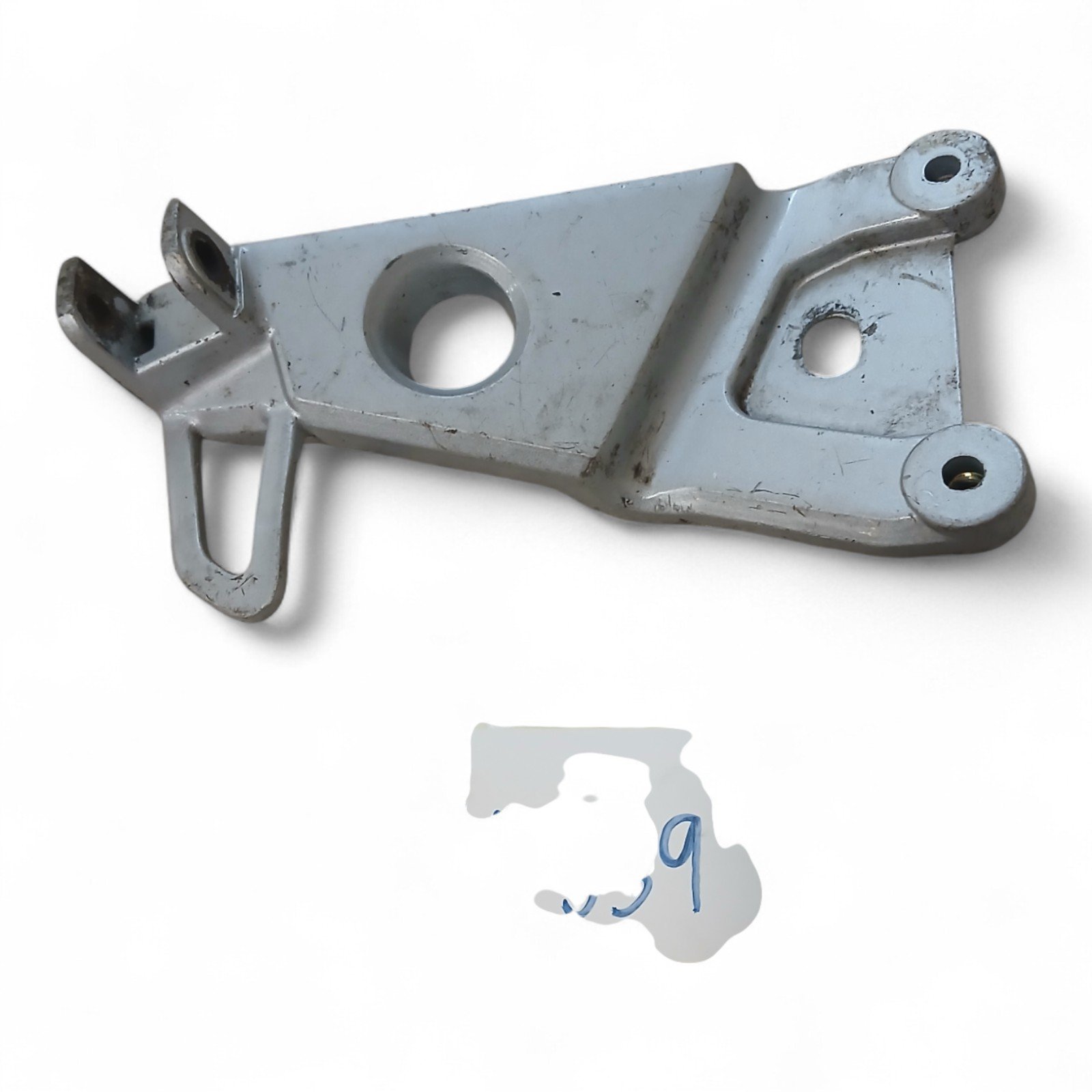 14339_2028129-Photoroom.jpg Honda NSR 125 125 1993-2003 Left Footrest Hanger Pillion OEM JC22 - Image 1