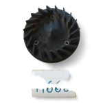 Piaggio ZIP 4T 50 2005-2006 Fan 2T OEM 830266 - Image 2