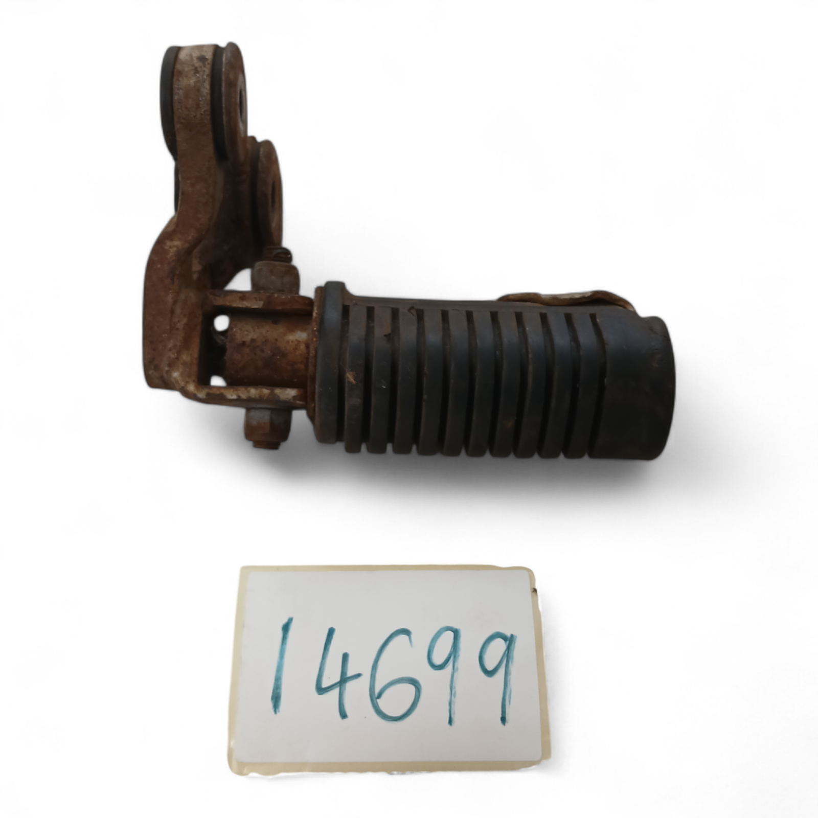 14699_2028129-Photoroom.png Honda FT 500 500 1983 Left Footrest Peg OEM - Image 1
