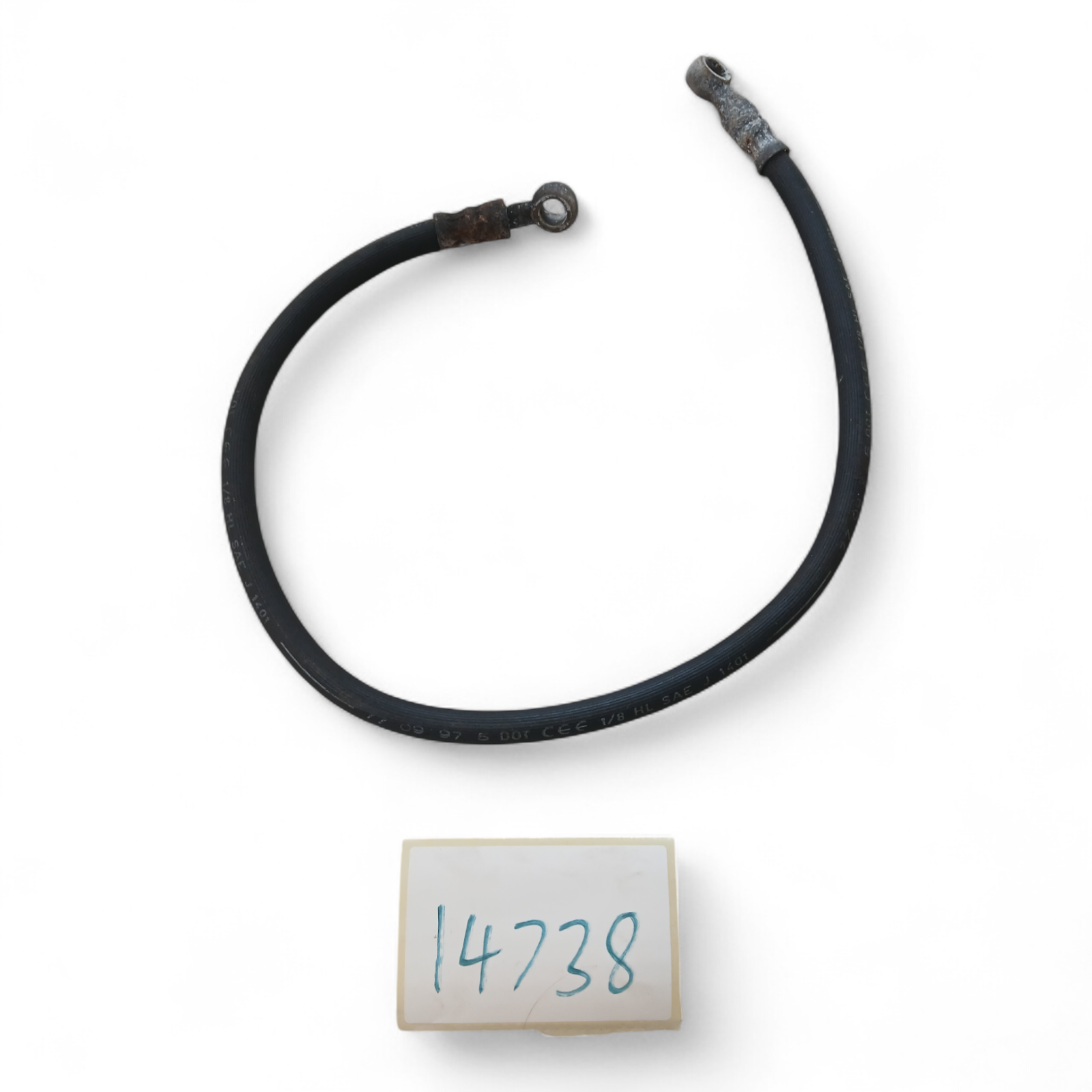 14738_2028129-Photoroom.png Ducati ST2 944 1997 Rear Brake Hose Pipe Line OEM - Image 1