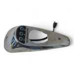 Kawasaki BN 125 125 1998 Tank Cover Trim with Instrument Panel & Warning Lights OEM 16146-1190-1 - Image 4