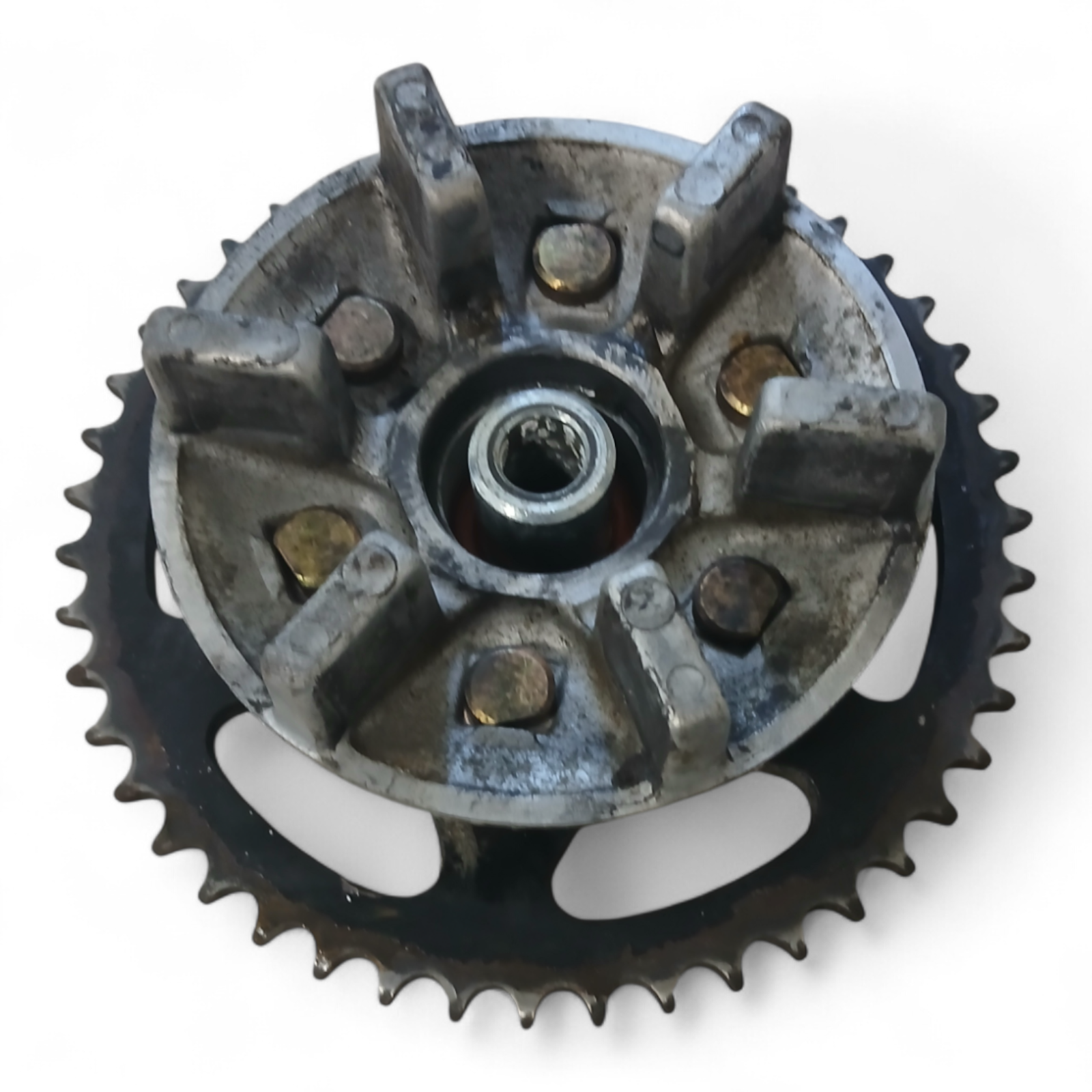14790_2028129-Photoroom.png Kawasaki BN 125 125 1998 Rear Sprocket Carrier OEM - Image 1