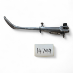 Kawasaki BN 125 125 1998 Chrome Side Stand Sidestand with Spring OEM 1343 - Image 3