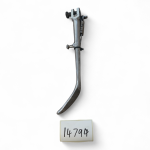 Kawasaki BN 125 125 1998 Chrome Side Stand Sidestand with Spring OEM 1343 - Image 4