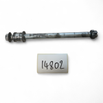 Kawasaki BN 125 125 1998 Front Wheel Spindle Bolt Spacer & Nut OEM - Image 6