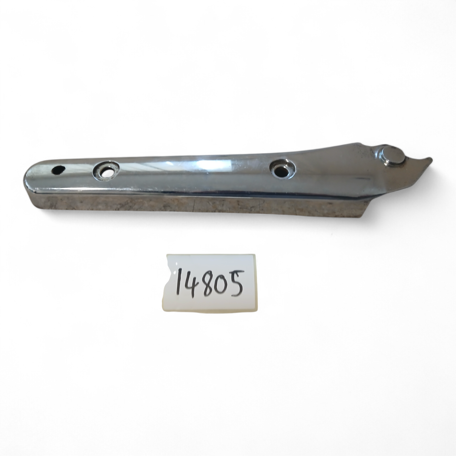 14805_2028129-Photoroom.png Kawasaki BN 125 125 1998 Left Mudguard Cover Trim OEM 14090-1836 - Image 1