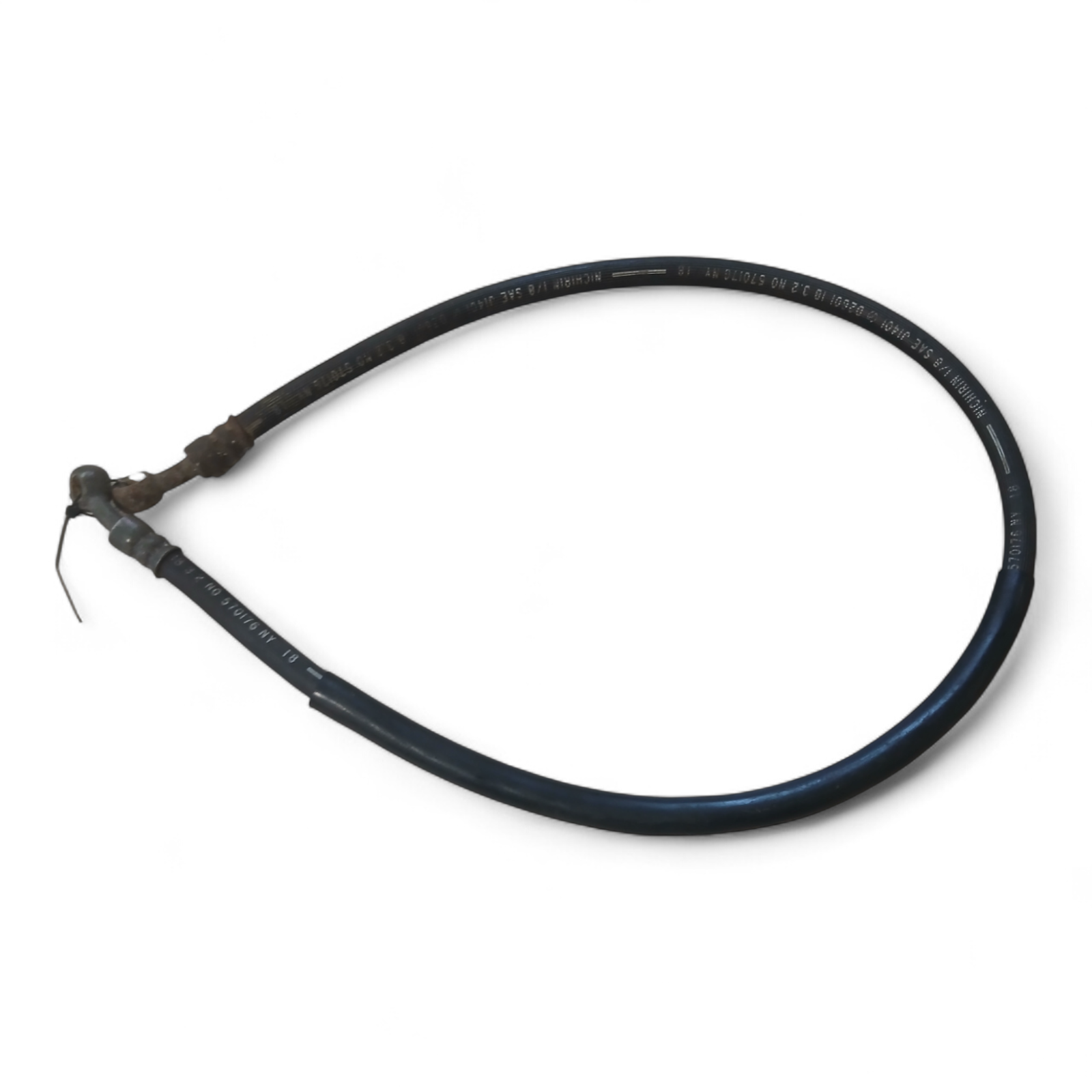 14865_2028129-Photoroom.png Suzuki GS 125 125 1988 Front Brake Hose Pipe Line OEM - Image 1