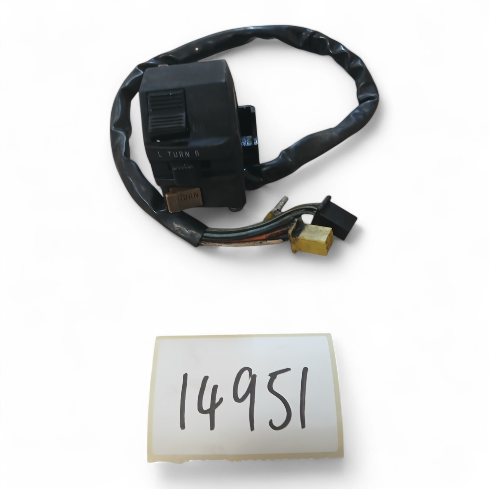 14951_2028129-Photoroom.png Suzuki GSXR 400 GK73 400 1989 Left Switchgear OEM 374-13 - Image 1