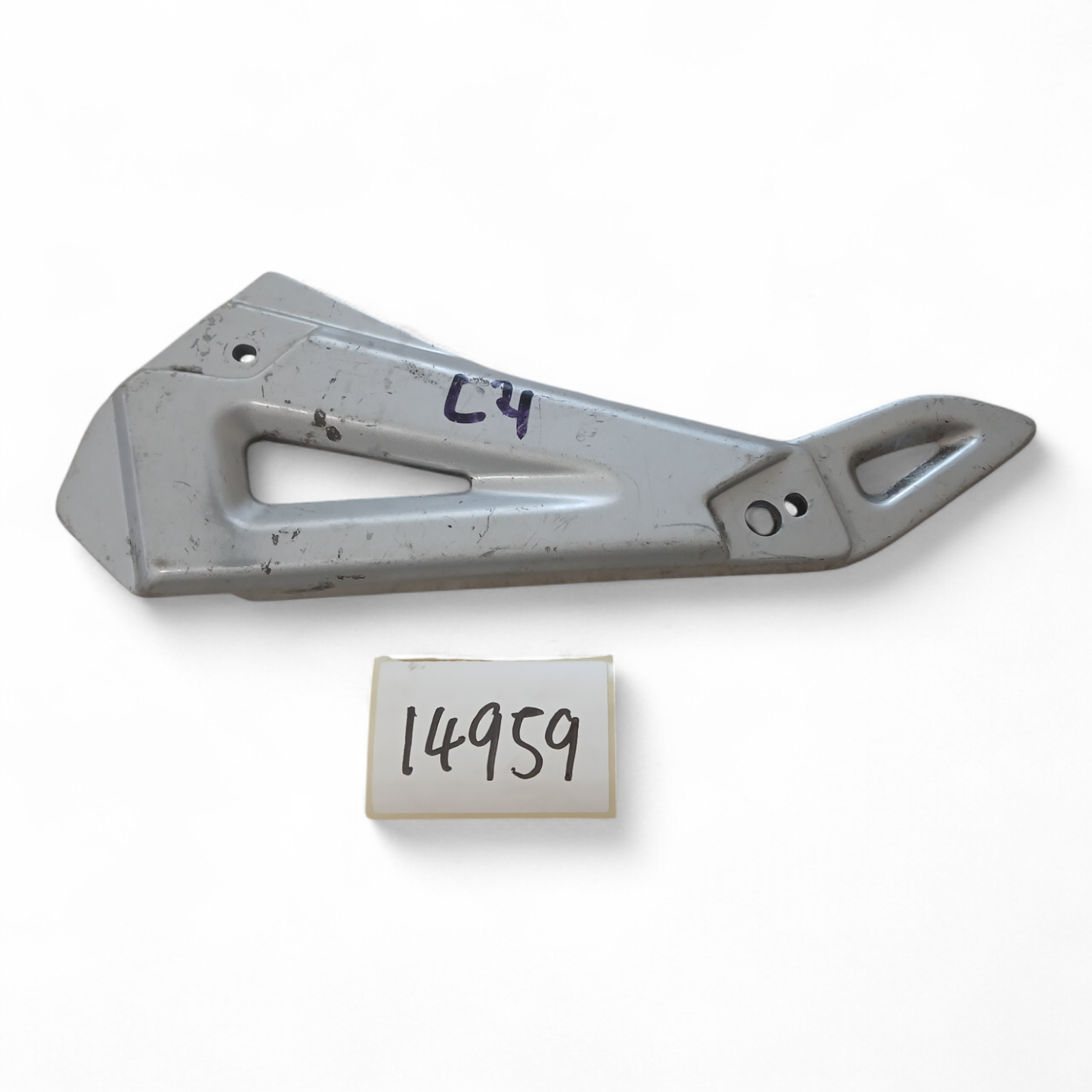 14959_2028129-Photoroom.png Suzuki EN 125 125 2005 Rear Footrest Hanger Bracket OEM _04 - Image 1