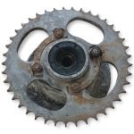 Suzuki EN 125 125 2005 Rear Sprocket Carrer and Sprocket - 41 Teeth OEM - Image 3