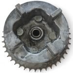 Suzuki EN 125 125 2005 Rear Sprocket Carrer and Sprocket - 41 Teeth OEM - Image 4