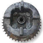 Suzuki EN 125 125 2005 Rear Sprocket Carrer and Sprocket - 41 Teeth OEM - Image 5