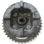 Suzuki EN 125 125 2005 Rear Sprocket Carrer and Sprocket - 41 Teeth OEM - Image 6