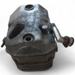 Honda NTV 600 Revere 600 1988 Cylinder Head Full Set OEM MN8 - Image 4