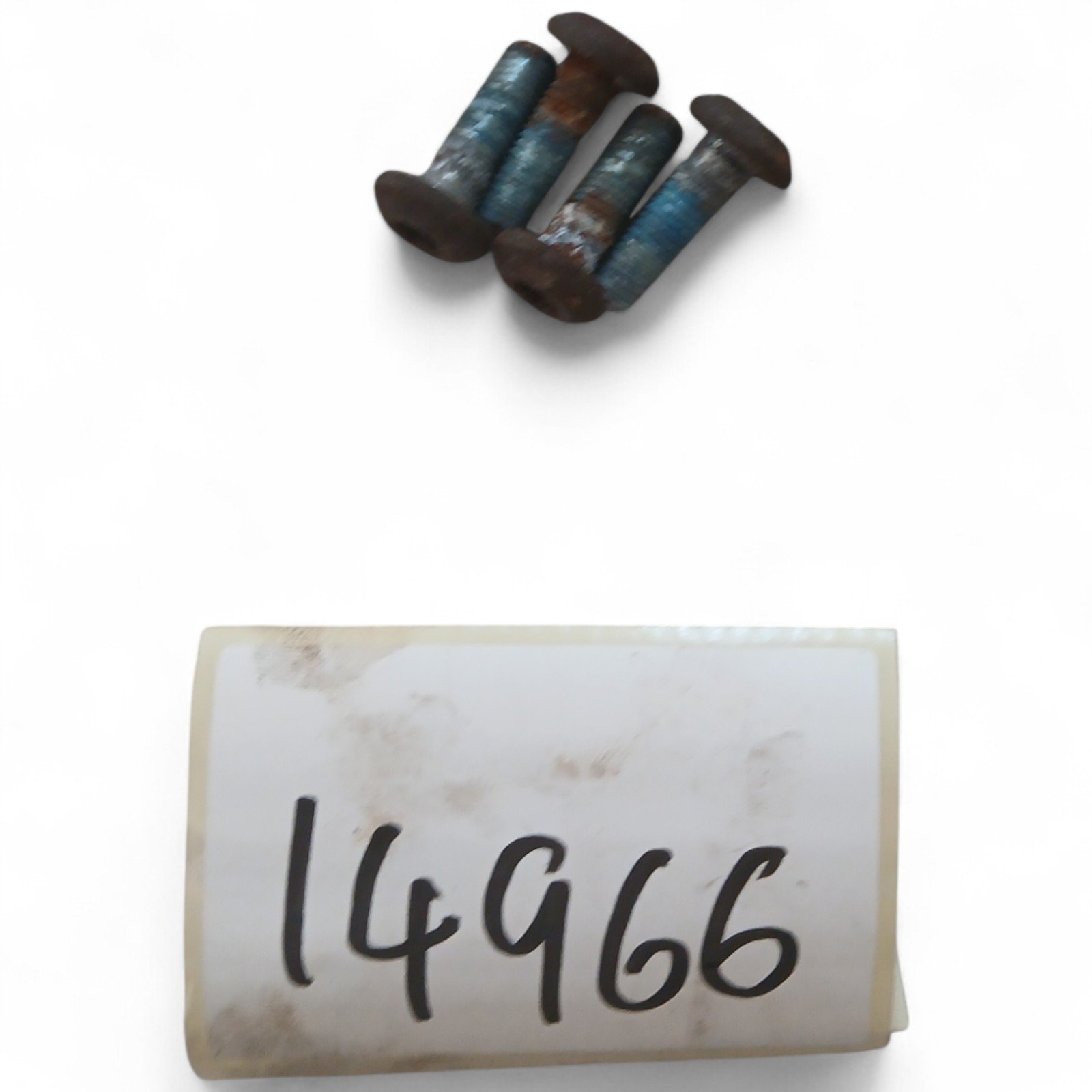 14966_2028129-Photoroom.jpg Honda NTV 600 Revere 600 1988 Front Disc Bolts X4 OEM - Image 1