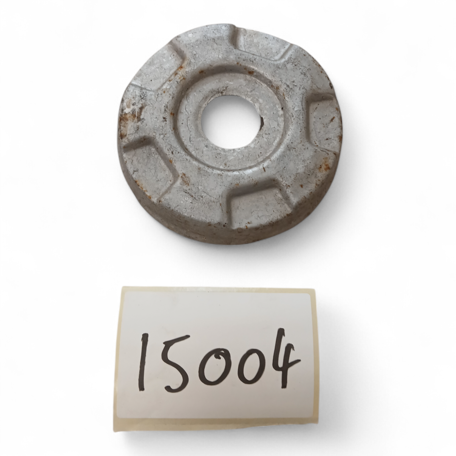 15004_2028129-Photoroom.png Honda CB 125 TDJ Superdream 125 1989 Front Brake Disc Mounting Cover Ring OEM - Image 1