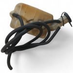 Honda CBF 600 S 600 2003-2015 Engine Cooling Expansion Reserve Tank and Pipes OEM 18101-MERA-0000 - Image 6
