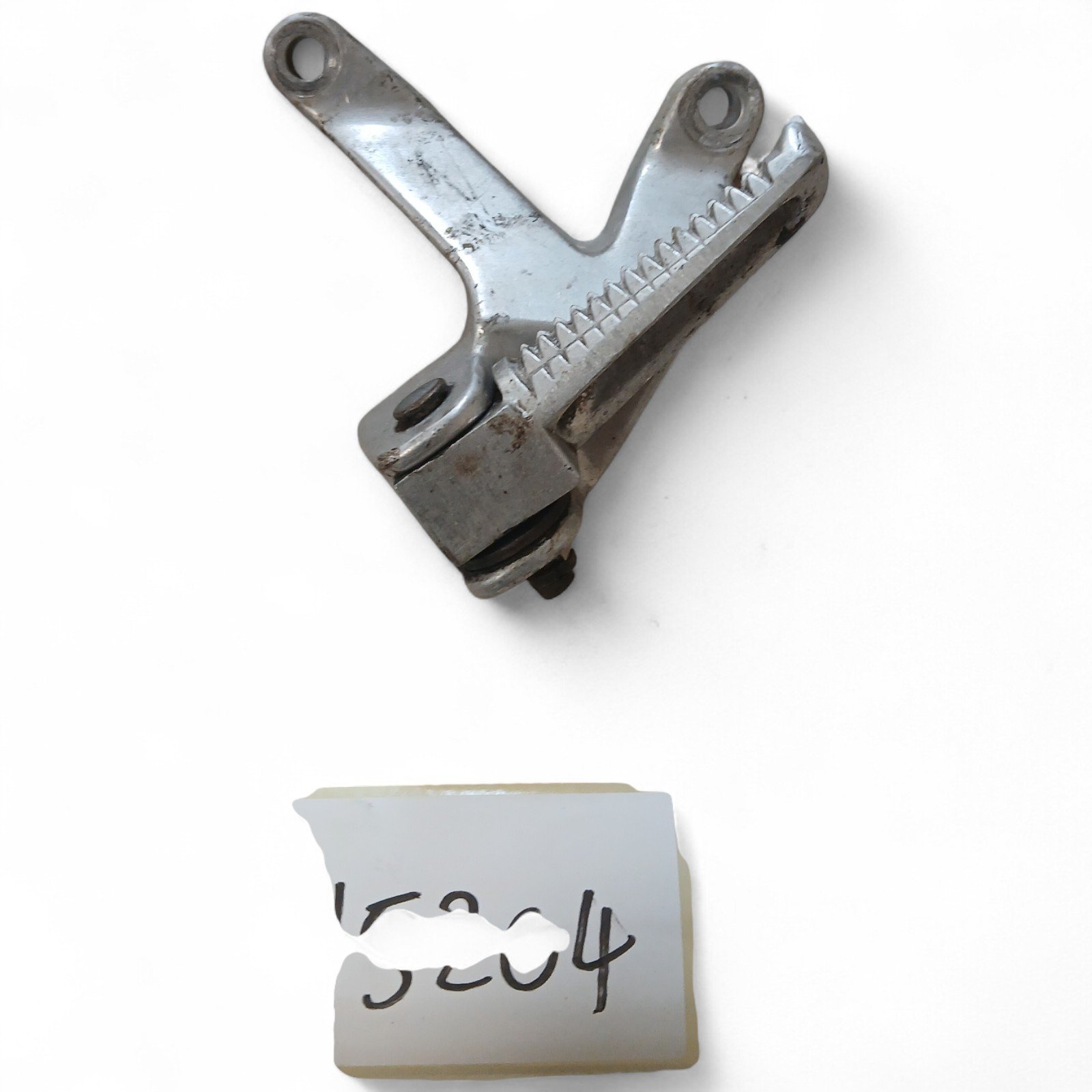 15204_2028129.jpg Yamaha FZR 750 750 1985-1987 Left Pillion Footpeg Hanger with Peg OEM 3XV - Image 1