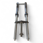 Honda CBR 1000 1000 1998 Front Fork Set with Spindle Axle & Bottom Yoke Triple Clamp OEM SHOWA MBB-003 - Image 3