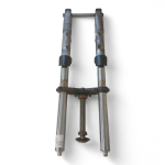 Honda CBR 1000 1000 1998 Front Fork Set with Spindle Axle & Bottom Yoke Triple Clamp OEM SHOWA MBB-003 - Image 6