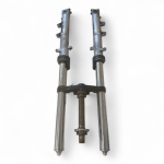 Honda CBR 600 FV 600 1997 Front Fork Set with Spindle Axle & Bottom Yoke Triple Clamp OEM SHOWA MAL-GO1 8H1