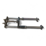 JAWA ČZ 175 1974 Front Fork Set with Top & Bottom Yokes OEM - Image 2