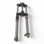 JAWA ČZ 175 1974 Front Fork Set with Top & Bottom Yokes OEM - Image 5