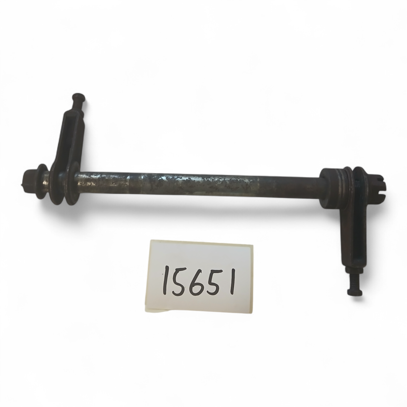 15651_2028129-Photoroom.png Yamaha XJ 600 600 1990 Rear Wheel Spindle Bolt and Adjusters OEM - Image 1