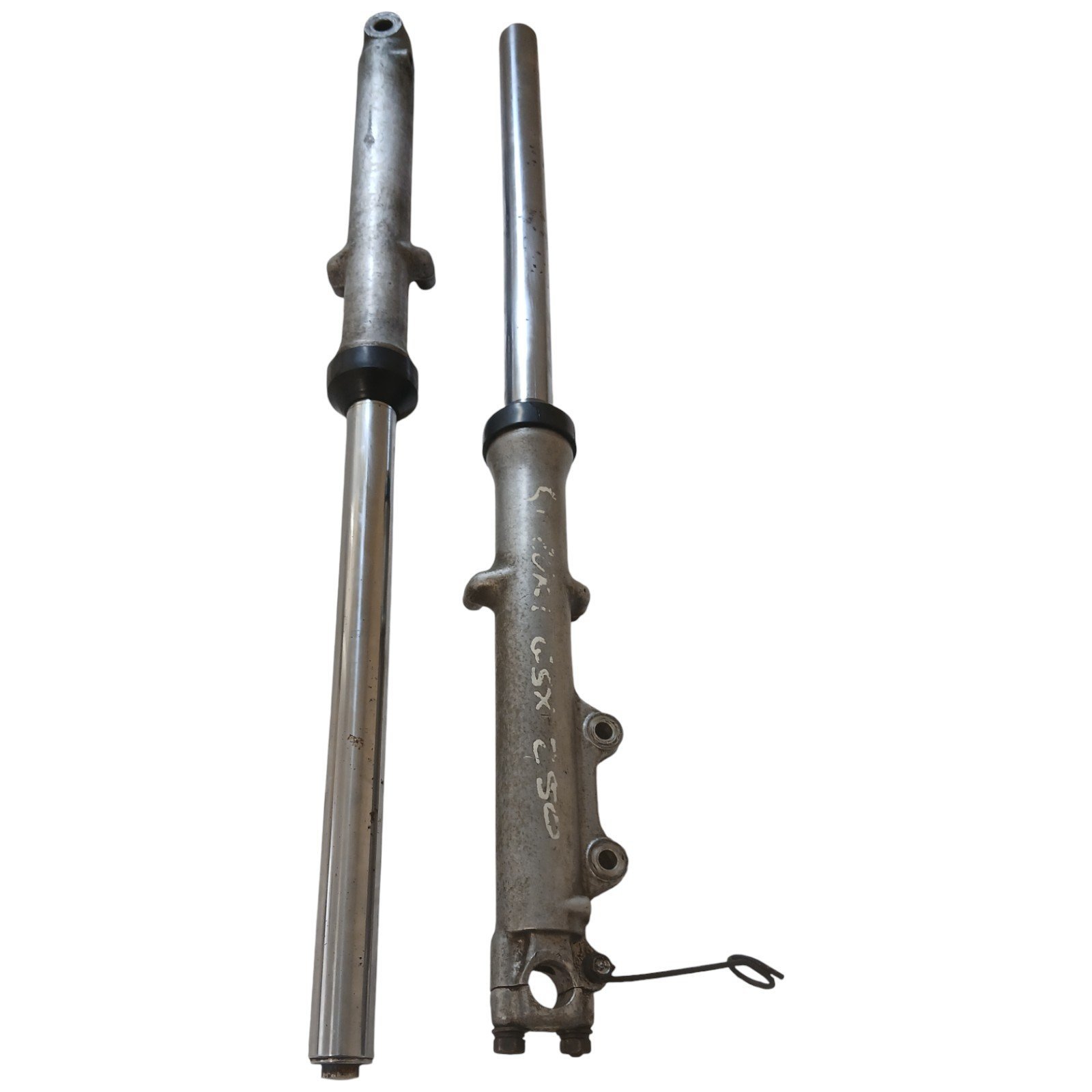 15811_2028129.jpg Suzuki GS 250 250 1980 Set of Front Forks OEM - Image 1