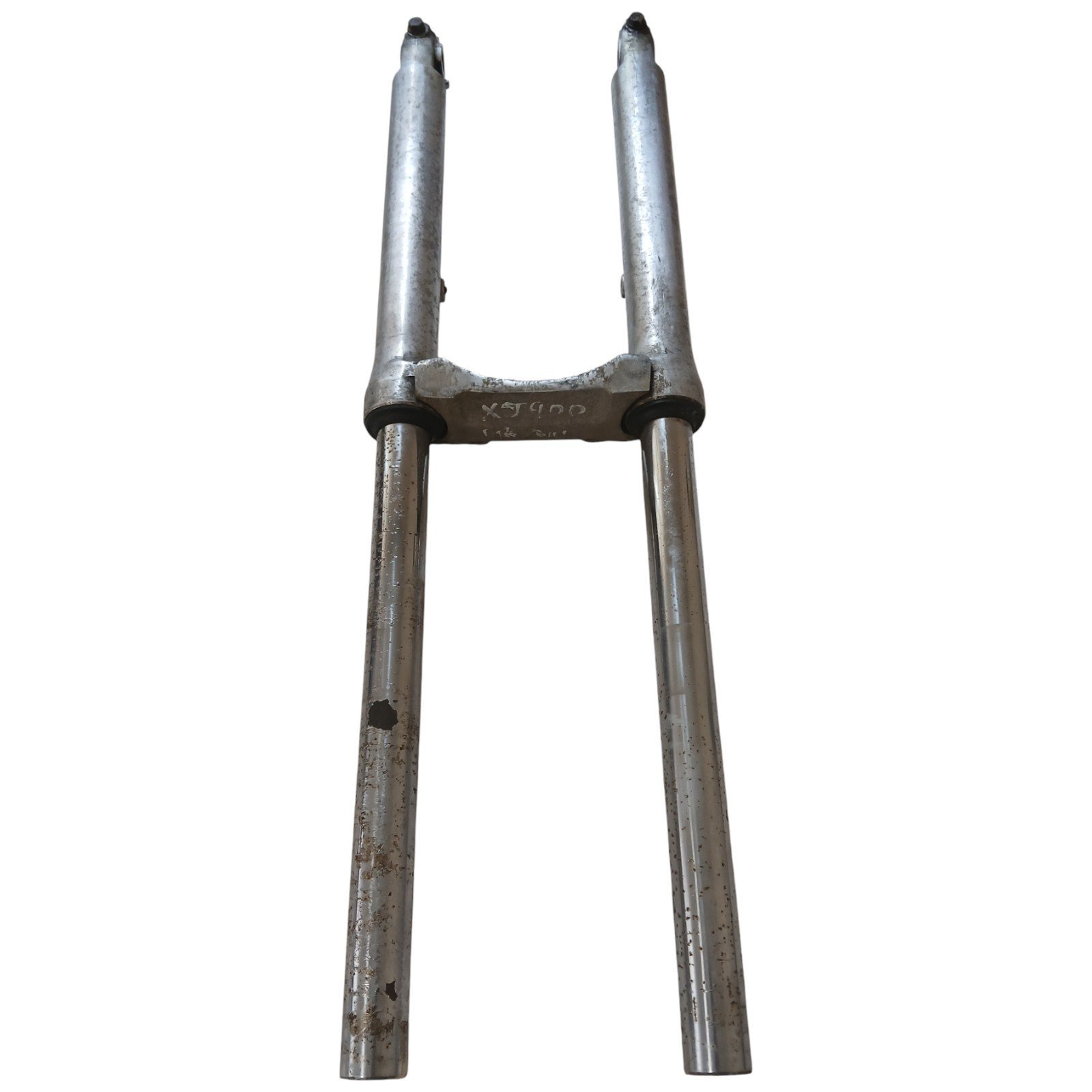 15855_2028129-Photoroom.jpg Yamaha XJ 900 900 1986-1987 Front Forks Set OEM 41Y / Slide Tube Number - 41Y-23110-00 - Image 1