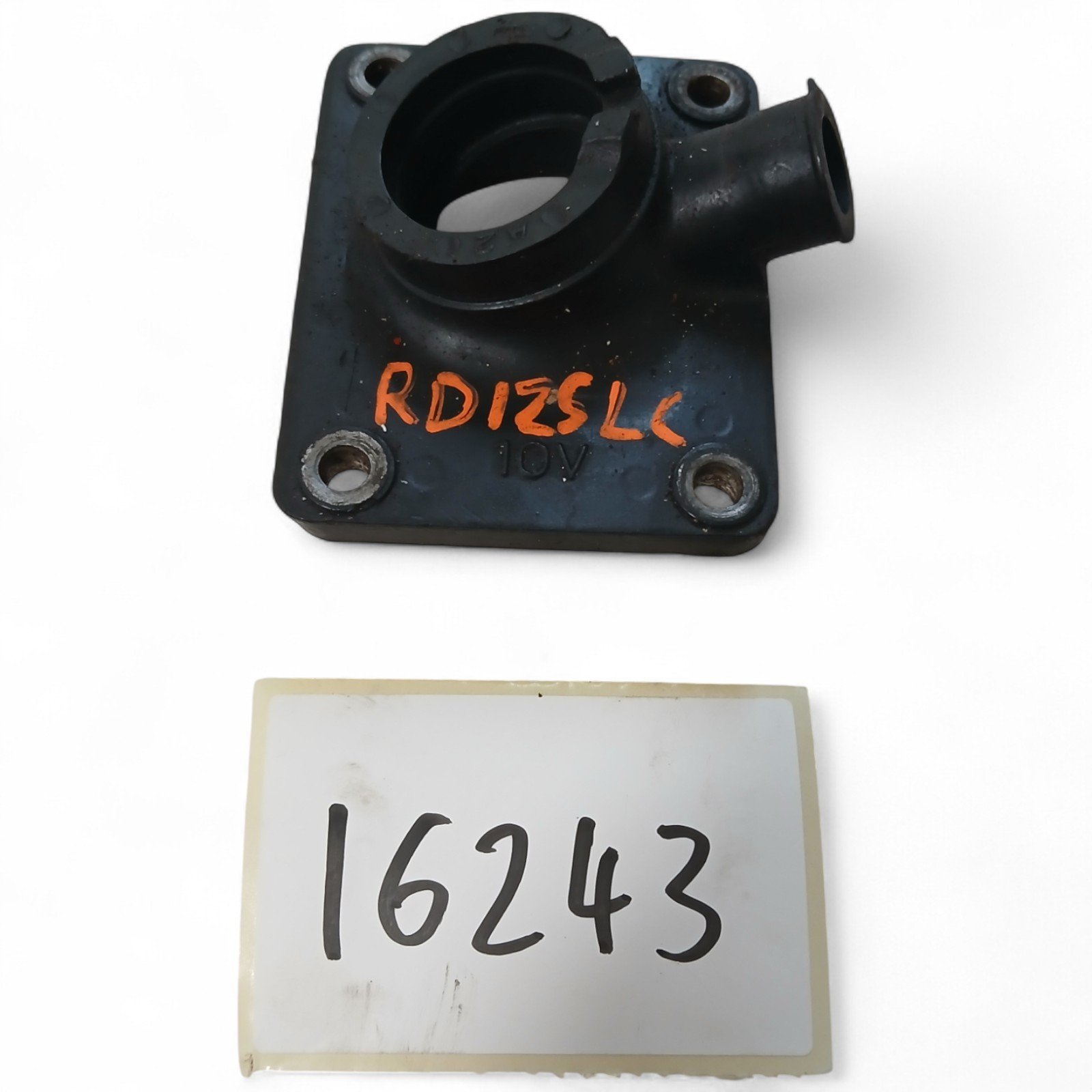 16243_2028129-Photoroom.jpg Yamaha RD 125 LC MK1 125 1982-1984 Carburettor Intake Manifold OEM 10B-13565-01 - Image 1