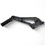 Yamaha RD 125 LC MK1 125 1982-1984 Right Hand Side Footrest Hanger and Foot Peg OEM - Image 6
