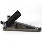 Honda CB 250 RS MC02 250 1980-1984 Left Footrest Bracket and Drivers Footrest Peg OEM 471-L - Image 2