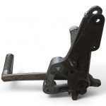 Suzuki GSX-R 600 GSX - R 750 SRAD 600-750 1996 Right Front Footrest Peg Bracket, Footrest Peg and Rear Brake Lever OEM - Image 3