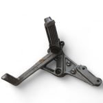 Suzuki GSX-R 600 GSX - R 750 SRAD 600-750 1996 Right Front Footrest Peg Bracket, Footrest Peg and Rear Brake Lever OEM - Image 4