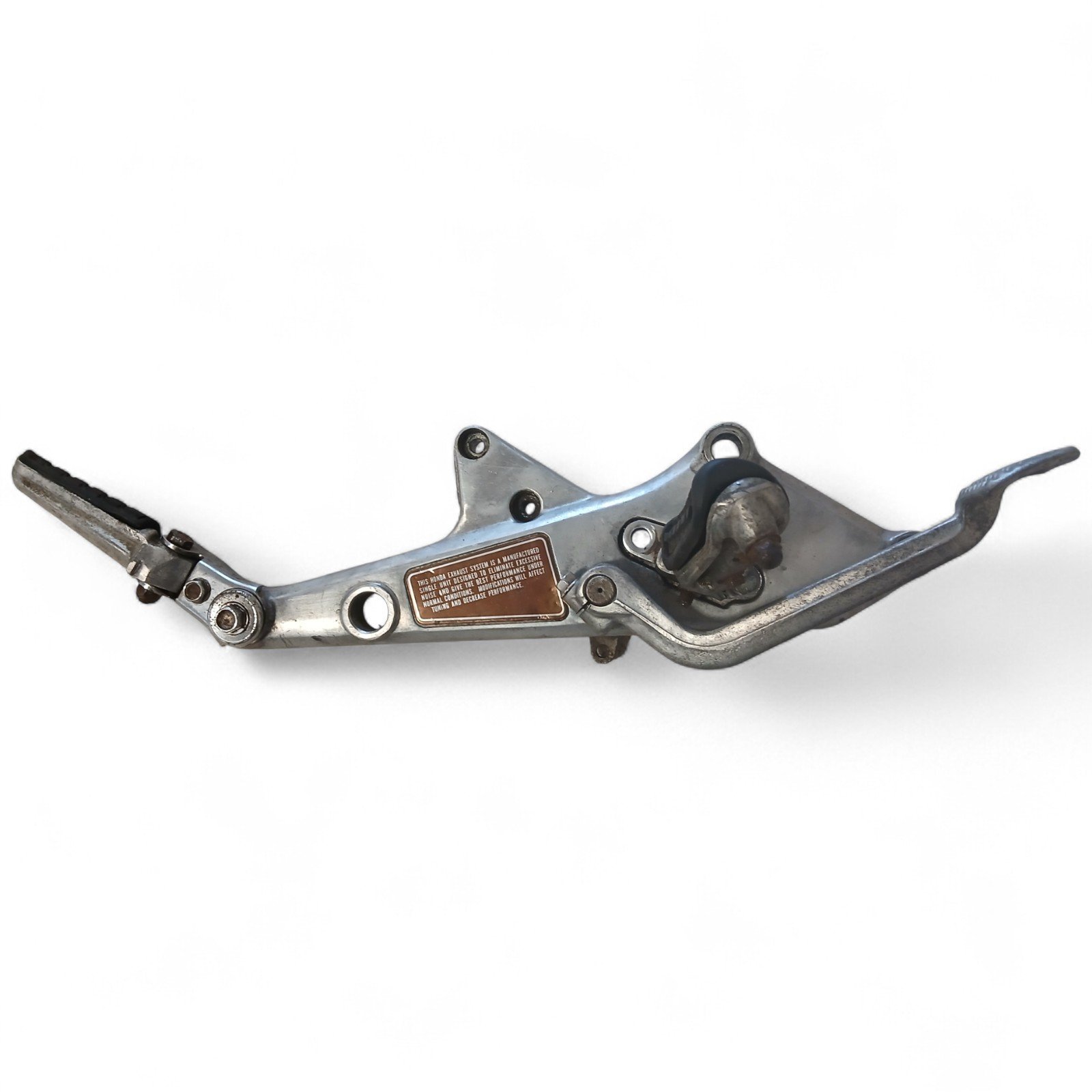 16591_2028129.jpg Honda CB 900 F Bol D'or 900 1979-1983 Right Footrest Peg Bracket, Footrests Pegs and Rear Brake Lever OEM 438-RCD-1 - Image 1