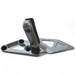 Suzuki GSX-R 750 750 1993 Front Left Footrest Bracket and Footrest Peg OEM 17E