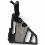 Yamaha FZ 750 750 1986 Left Rear Footrest Peg Bracket and Footrest Peg OEM - Image 2