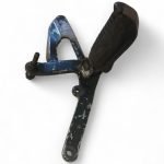 Yamaha TZR 125 125 1987-1992 Front Left Footrest Bracket and Footrest OEM - Image 3