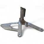 Yamaha TZR 125 125 1987-1992 Front Left Footrest Bracket and Footrest OEM - Image 2