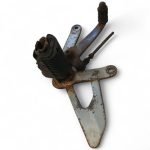 Yamaha TZR 125 125 1987-1992 Front Left Footrest Bracket, Gear Lever and Footrest OEM - Image 2