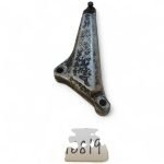 Honda CB 750 750 1977 Left Footrest Peg Bracket OEM 558 - Image 2