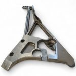 Yamaha FJ 1200 1200 1992 Rear Left Passeger Footrest Peg Bracket OEM 3XW00 - Image 2