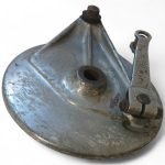 Honda CB 200 200 1974-1976 Rear Brake Drum Plate OEM - Image 2