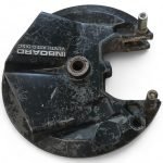 Honda CBX 550 F 550 1982-1984 Front Right Brake Caliper Disc Mount (INBOARD VENTILATED DISC) OEM - Image 4